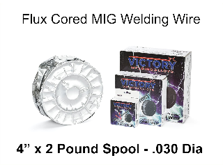 MIG Welding Wire Flux Cored .030, 2 Lb Spool