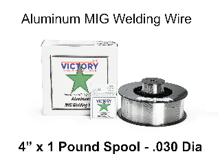 MIG Aluminum Welding Wire ER5356 .030, 1 Lb Reel