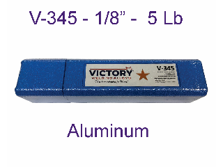 Aluminum Welding Rod V-345 1/8 In, 5 Lb