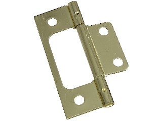 Non Mortise Surface Mount Hinge 3" V530 Dull Brass