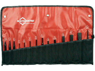 Punch And Chisel Set, 12 Piece