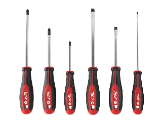 Milwaukee Screwdriver Set, 6 Pc