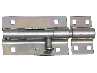 Barrel Bolt Extra Heavy 5" V832 Zinc Plated Steel