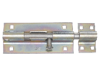 Barrel Bolt Extra Heavy 8" V832 Zinc Plated Steel