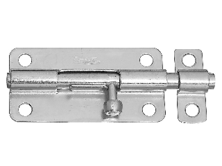 Barrel Bolt 4" SPV834 Zinc Plated Steel