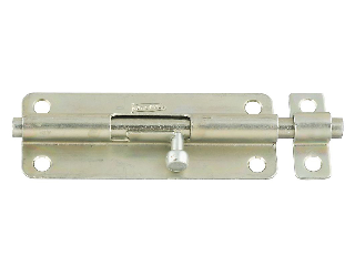 Barrel Bolt 5" SPV834 Zinc Plated Steel