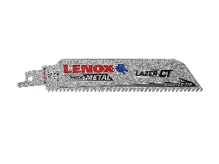 Lenox Lazer CT Thick Metal Reciprocating Saw Blade 8TPI (Lengths)