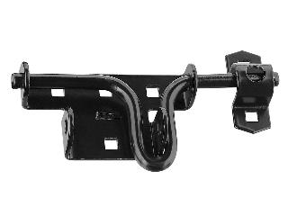 Door & Gate Slide Bolt Latch V1134 Satin Black