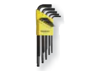 Stubby Ball End SAE Hex Key Set, 13 Pc