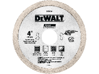 Dewalt High Performance Continuous Rim, 4 In