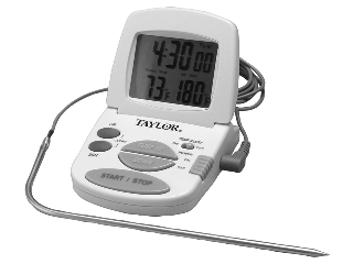 Digital Meat Thermometer & Timer with Pager