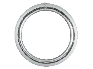 Steel Ring 1 In Zinc Plated