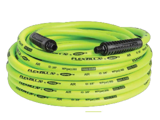 Flexible Hybrid Air Hose, 3/8 In x 100 Ft