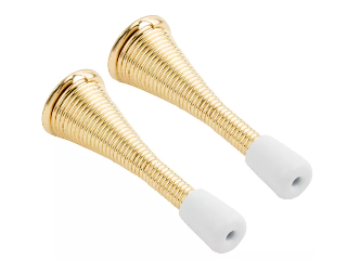 Spring HD Door Stop 3" V232 Bright Brass