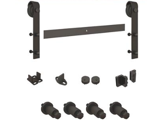 Cox Hardware and Lumber - Rustic Sliding Barn Door Hardware Kit (Finishes)