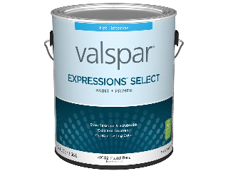 Valspar Expressions Flat Pastel Base Wall Paint (Sizes)