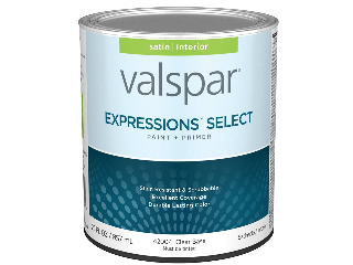 Valspar Expressions Satin Clear Base Wall Paint (Sizes)