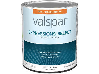 Valspar Expressions Semi Gloss Tint Base Wall Paint (Sizes)