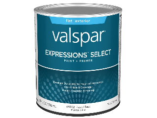 Valspar Expressions Flat Pastel Base Exterior House Paint (Sizes)