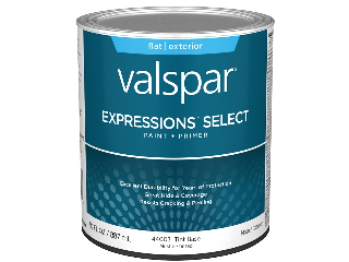 Valspar Expressions Flat Tint Base Exterior House Paint (Sizes)