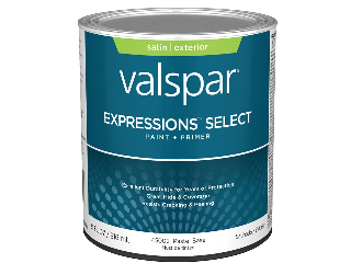 Valspar Expressions Satin Pastel Exterior House Paint (Sizes)