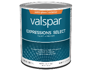 Valspar Expressions Semi Gloss Clear Exterior House Paint (Sizes)