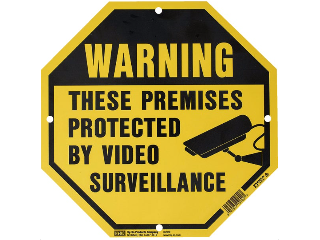 These Premises Protected By Video Surveillance