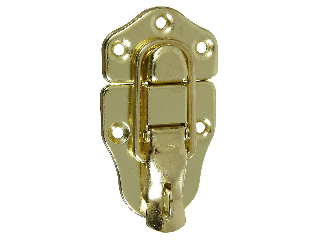 Draw Catch Lockable V1849 Brass Finish