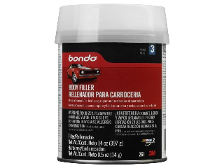 Bondo Body Filler With Hardner (sizes)