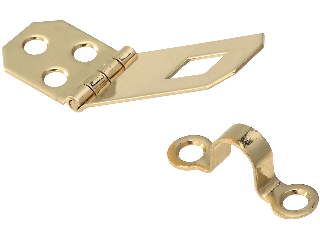 Decorative Hasp 2-3/4" V1826 Brass