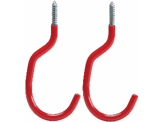 Vinyl Coated Bike Hook, 2 Pack