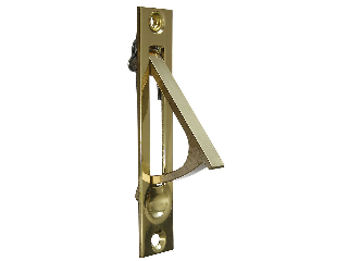 Pocket Door Edge Pull Solid Brass