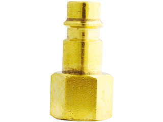 V Style Brass Plug 1/4 In Female NPT