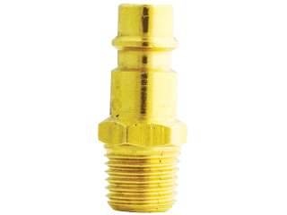 V Style Brass Plug 1/4 In Female NPT