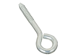 Screw Eye 3/8 In x 4-1/2 In Zinc Plated