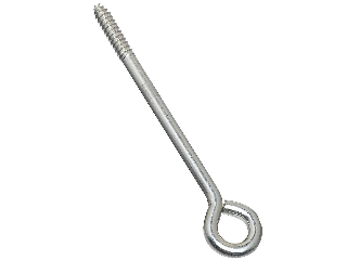 Screw Eye 3/8 In x 8 In Zinc Plated