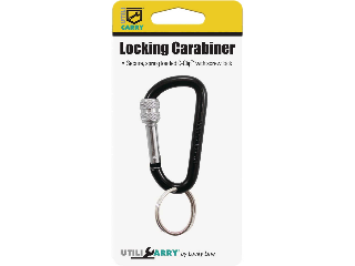 Carabiner Snap Key Ring with Screwlock