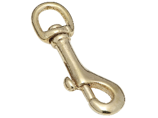 Bolt Snap Swivel Eye 1/2 In x 3 In Solid Bronze