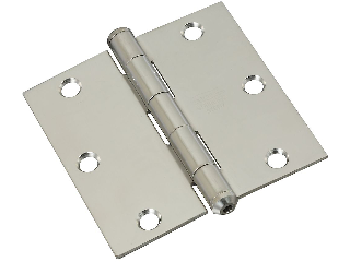 Door Hinge Square Corner V514 Stainless Steel