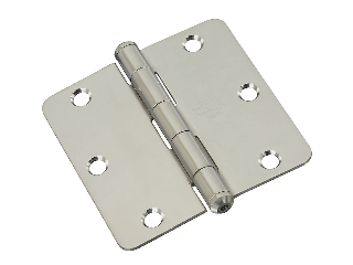 Door Hinge 1/4 Round Corner V514 Stainless Steel