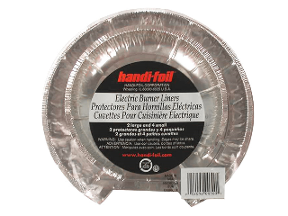 Handi-Foil Round Electric Burner Liners, 6 Pk