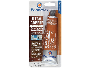 Ultra Copper Maximum Temperature RTV Silicone Gasket Maker 3 Oz