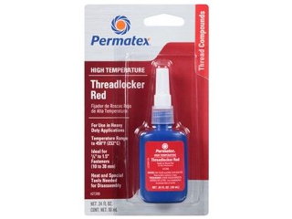 High Temperature Threadlocker Red 10 ml