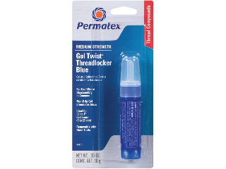 Threadlocker Gel Blue Medium Strength 10 gm