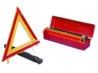 3 Piece Traffic Warning Triangle Set