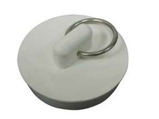 Hollow Rubber Sink Stopper, 1-3/4 In