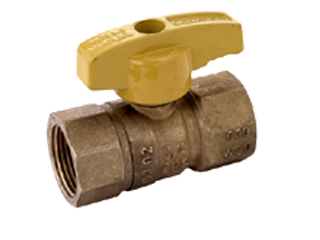 Universal Gas Ball Valve, 1/2 In FPT x 1/2 In FPT