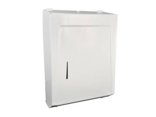 Folded Towel Dispenser, White