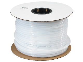 White Polyethylene Tubing,  (Sizes) (Per Foot)