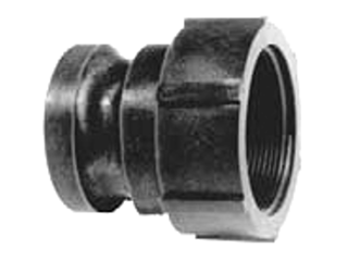 Poly Hose Coupler Male Cam & Groove x FPT, 2 In